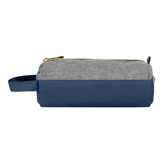 Blue Grey Cube Pencil Case