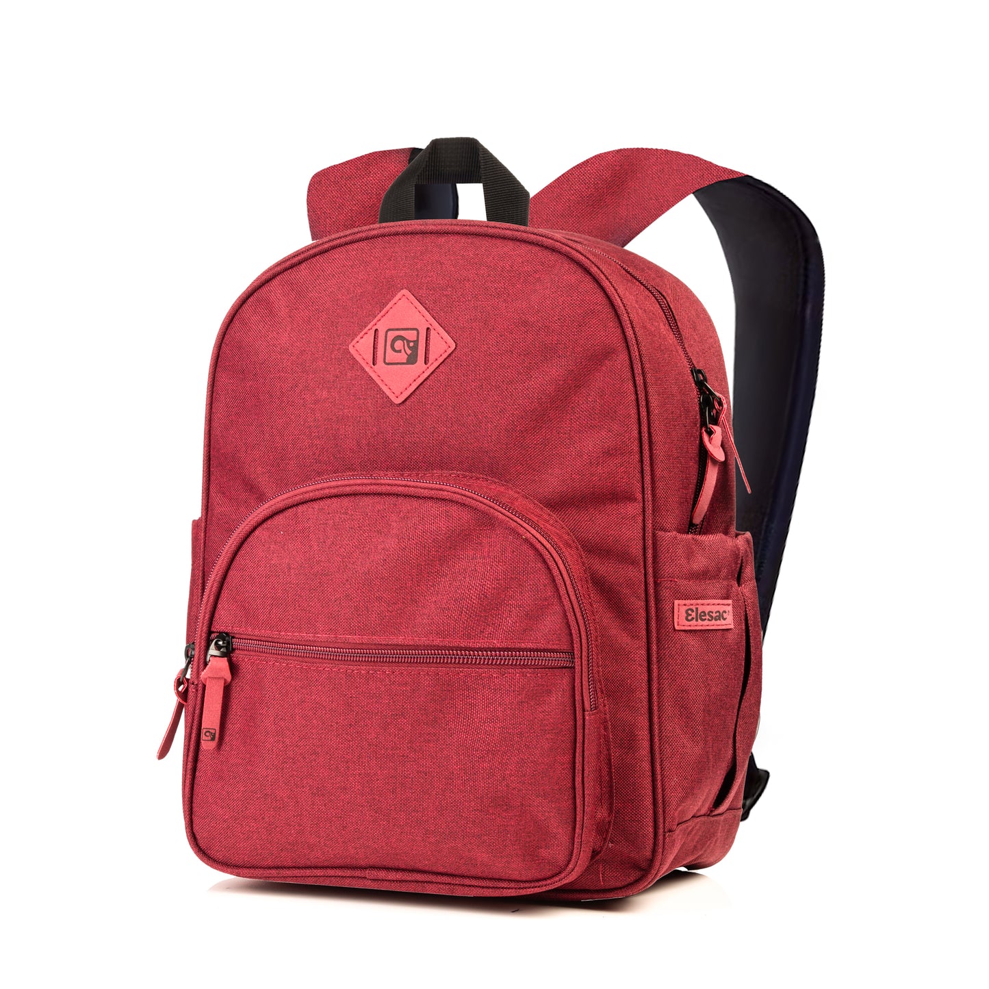 11" Burgundy O Pocket Backpack
