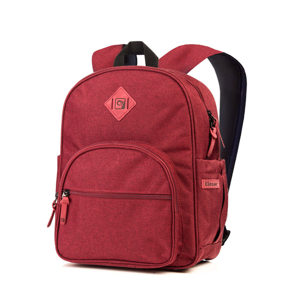 14" Burgendy O Pocket Backpack