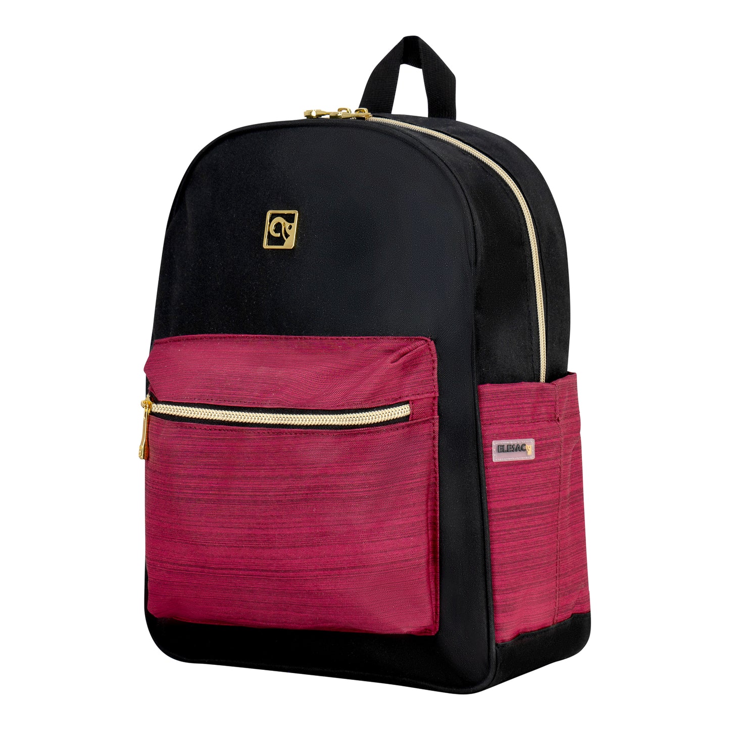 14" Black / Pink Backpack