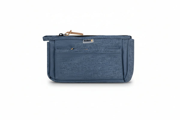 Denim Multi Pocket Pencil Case
