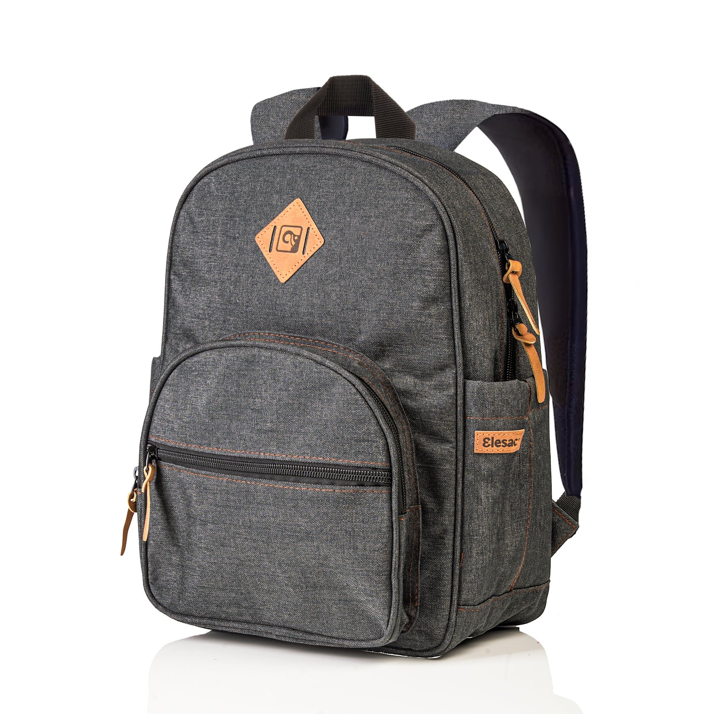 14" charcoal  Grey O Pocket Backpack