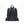 Onyx Black Leather Backpack
